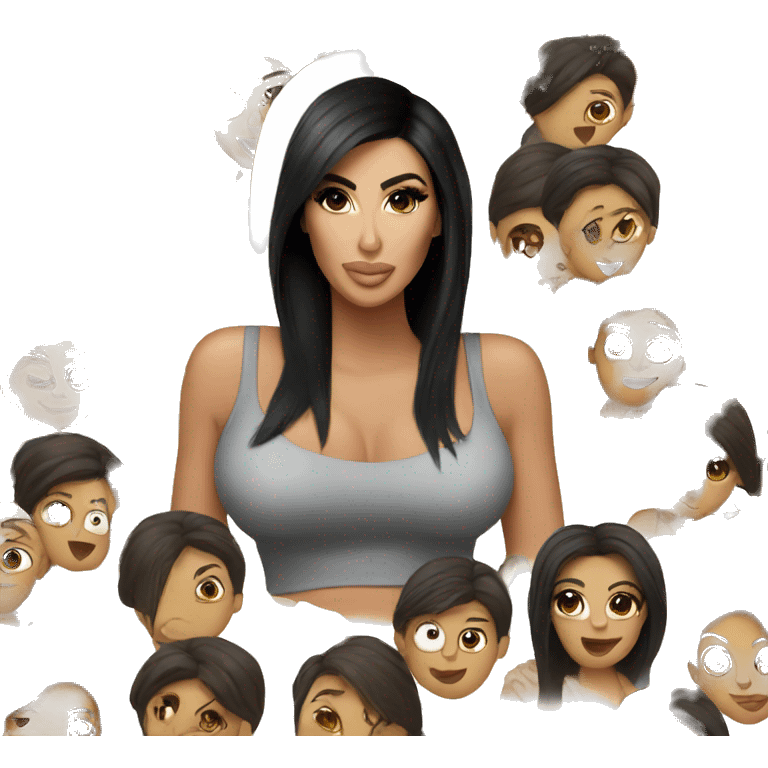 kim kardashian emoji