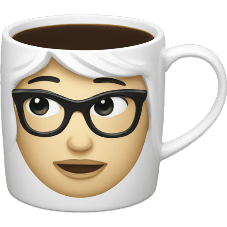 Chanel Coffee mug emoji