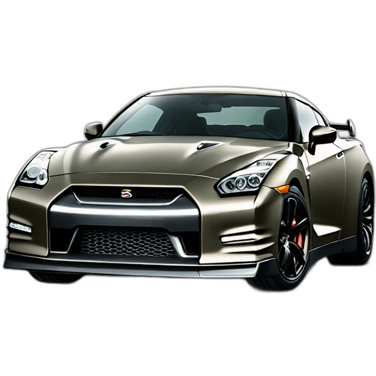 nissan gtr R35 emoji