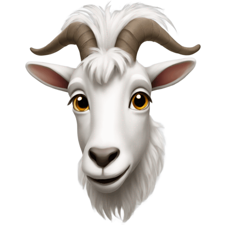 Einstein goat  emoji