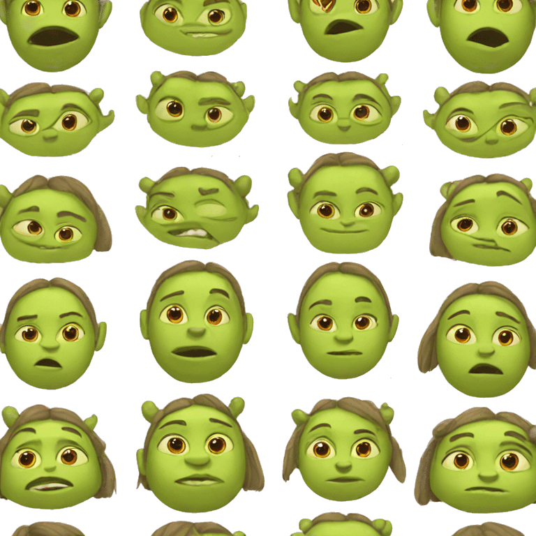 Fiona shrek emoji