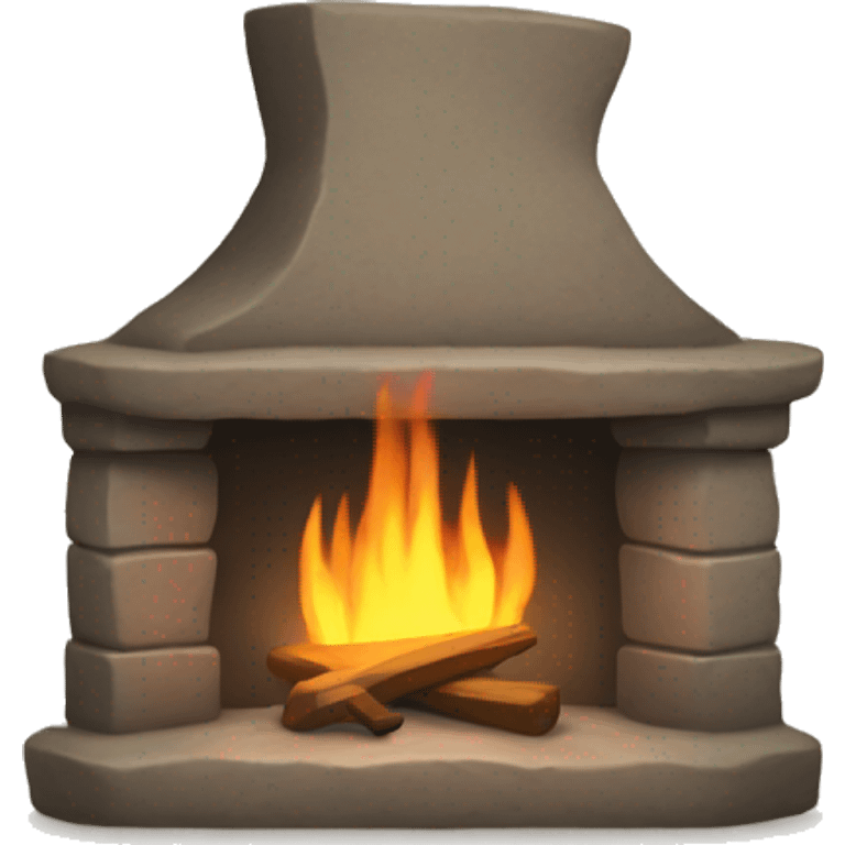 hearth with bands emoji