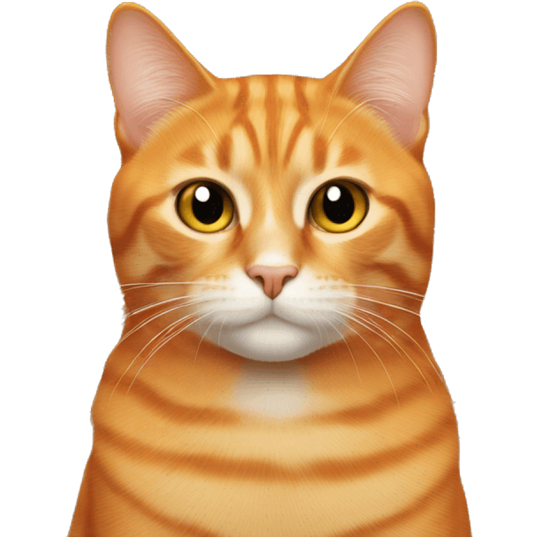 Orange cat emoji