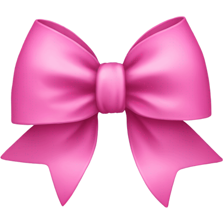 Pink bow emoji