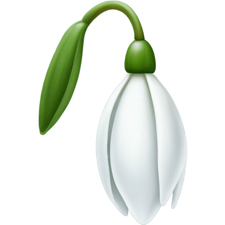 snowdrop emoji