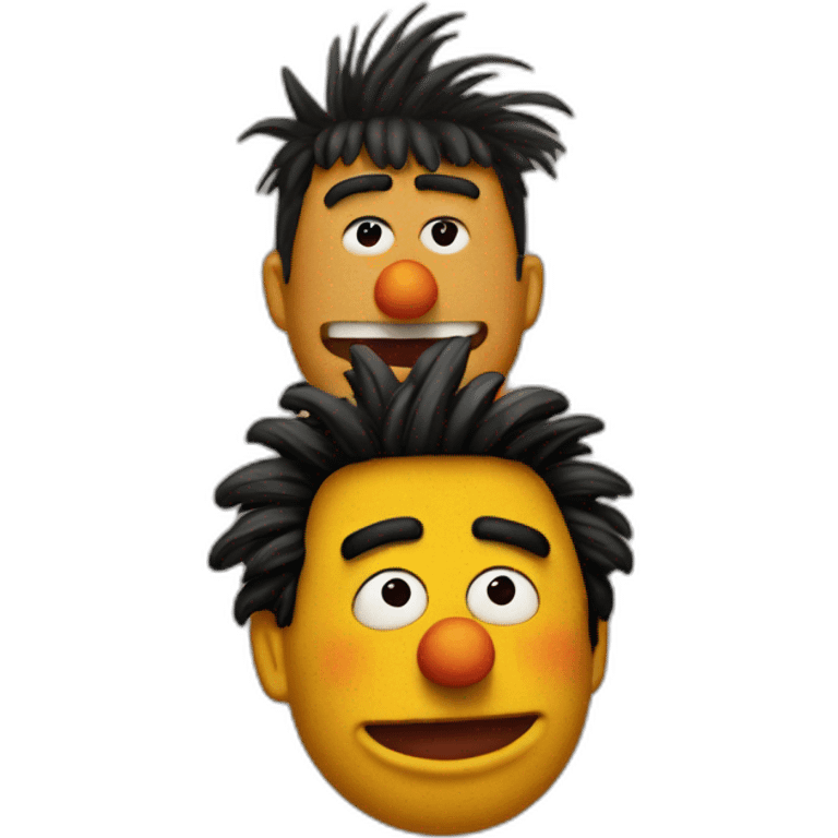 Bert and ernie emoji