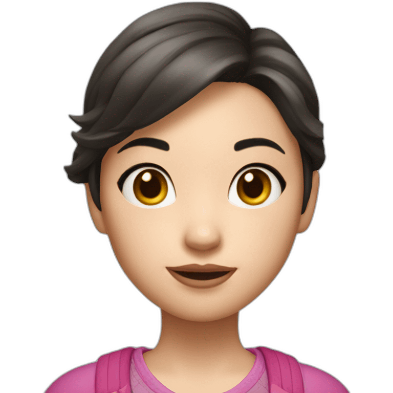 Chinese girl Penny Parker from Spider-Man emoji