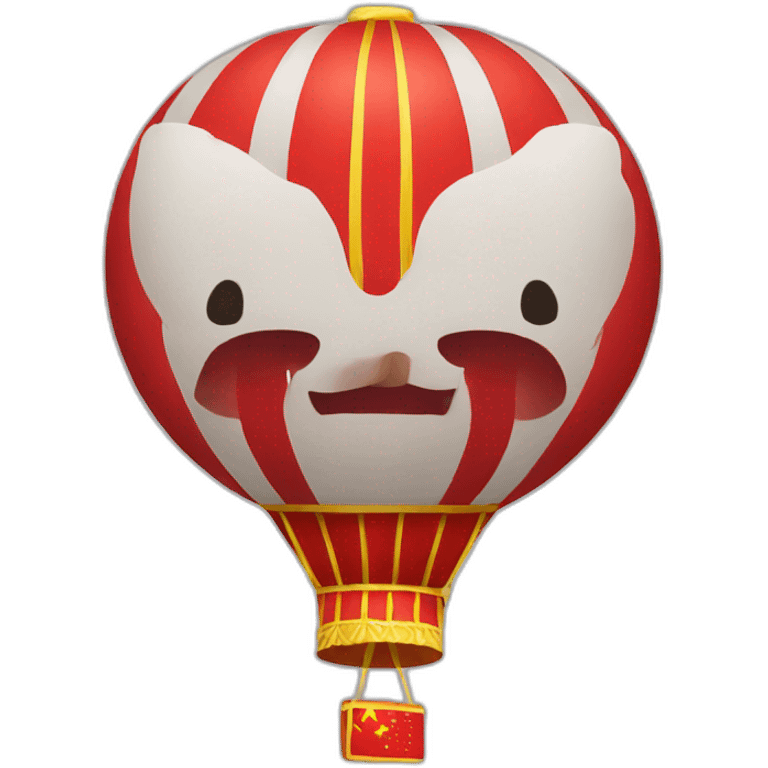 china ballon emoji