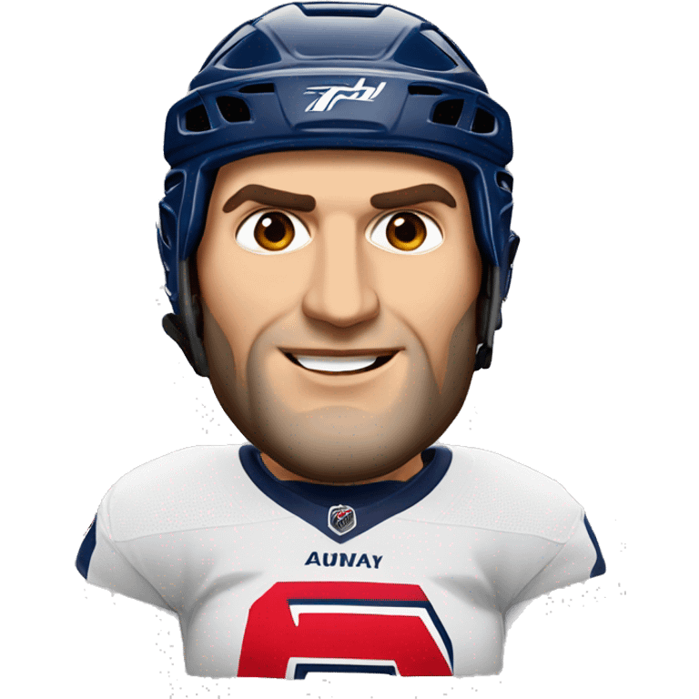 Alexander Ovechkin Realistic face emoji