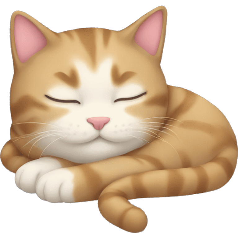 Cat sleep emoji