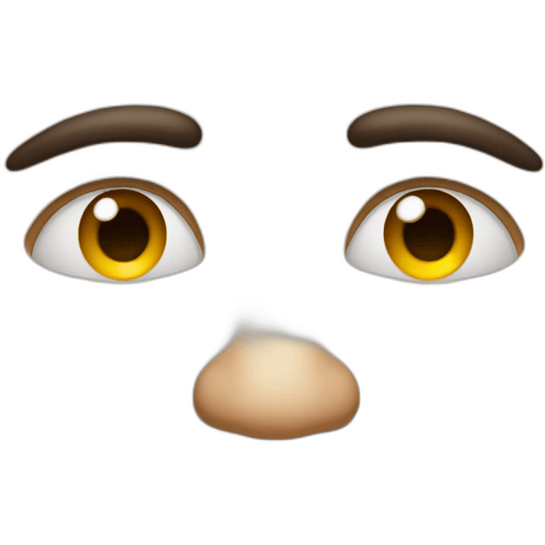 man's nose emoji