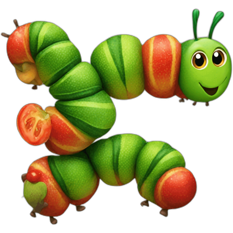 very hungry caterpillar emoji