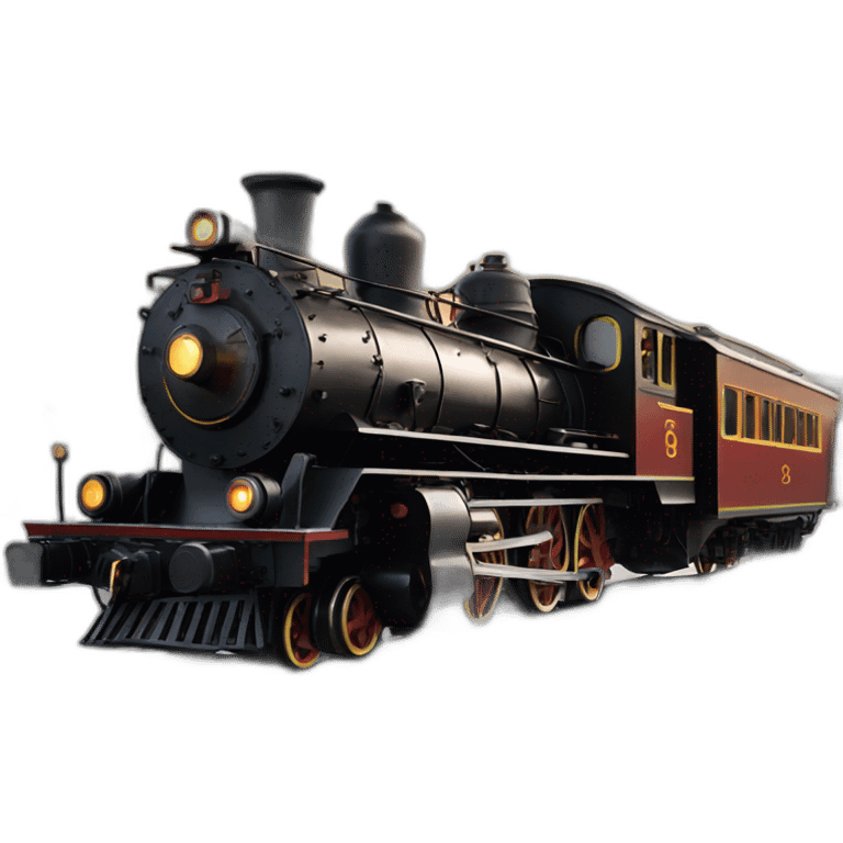 Steam train emoji