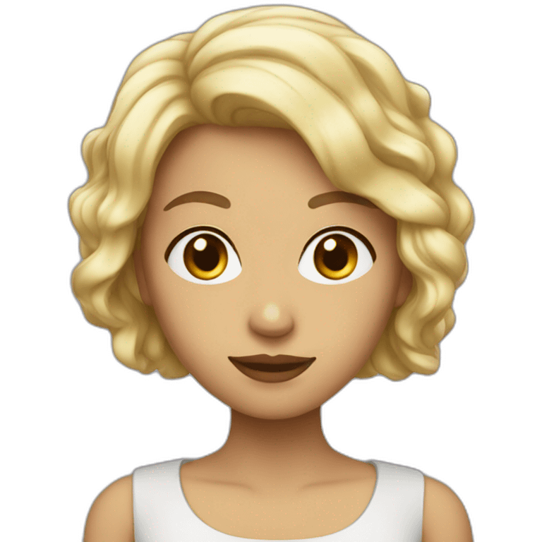 Femme blasée emoji