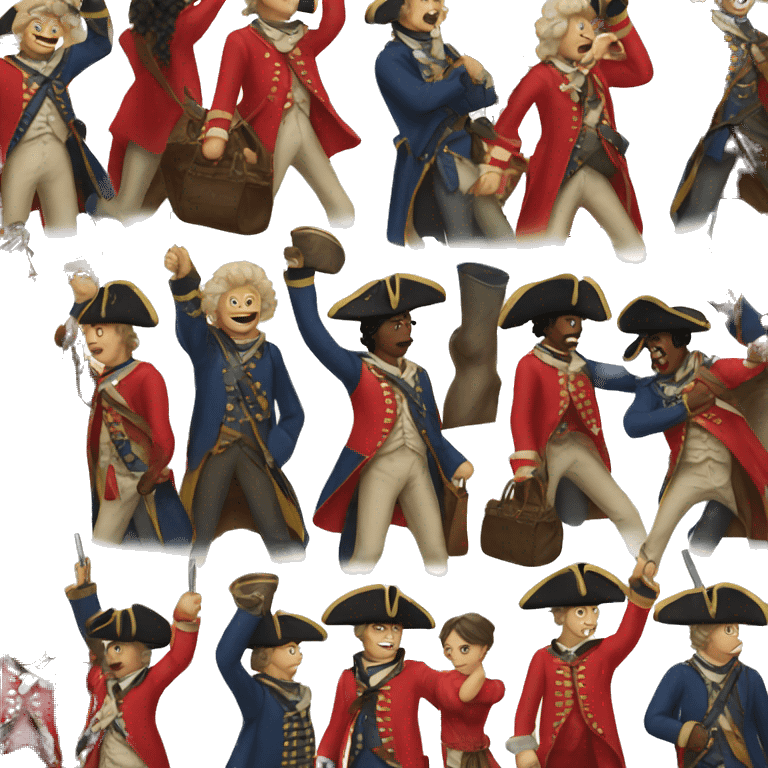 red coat revolutionary war emoji