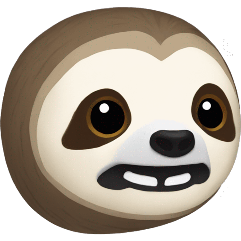 Skelton sloth emoji