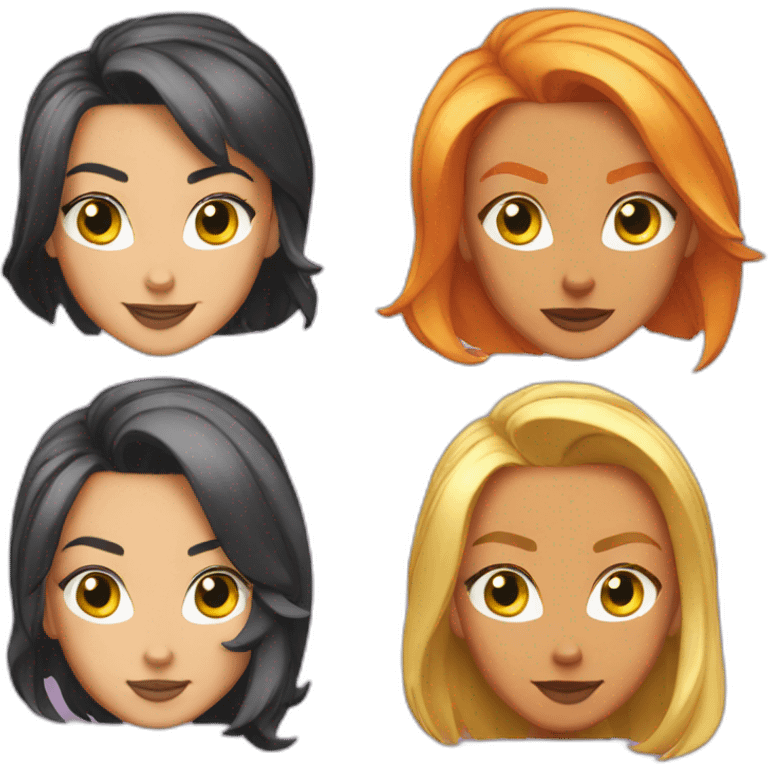 totally spies girl emoji