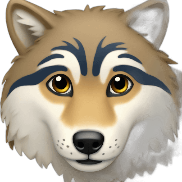 Tamaskan  emoji