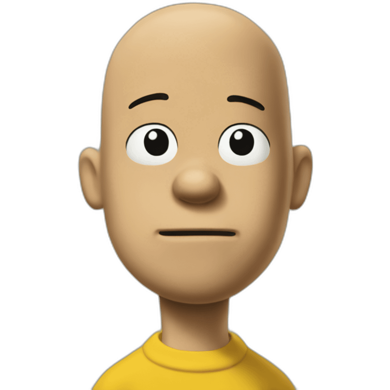 Charlie brown in simpsons emoji