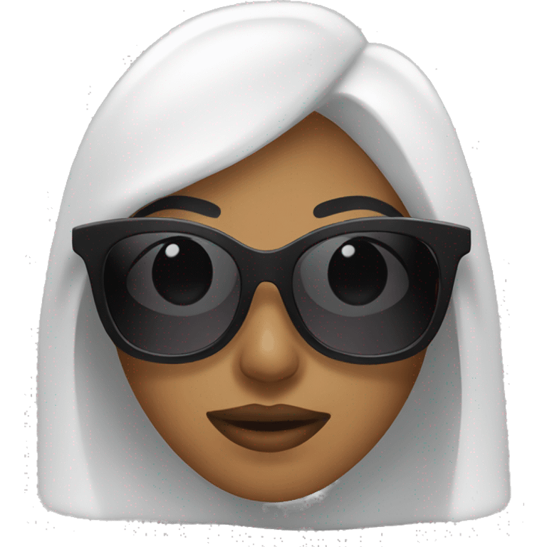 Black womens sunglasses emoji