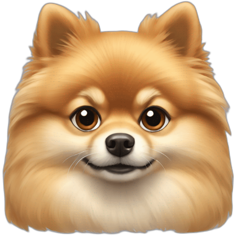 Pomeranian enfadado emoji