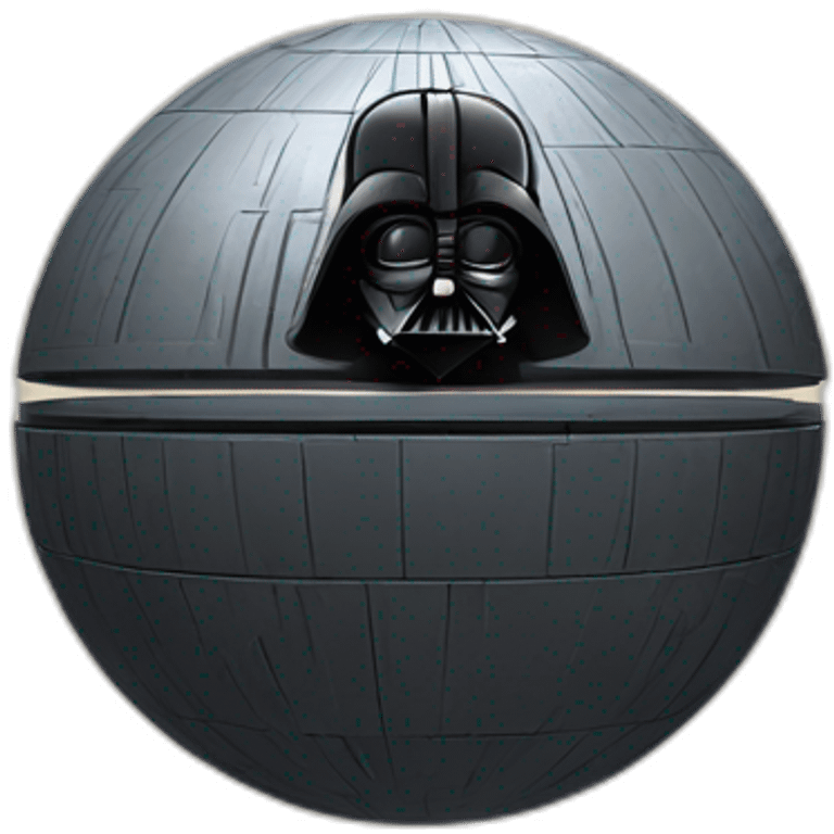 darth vader death star emoji