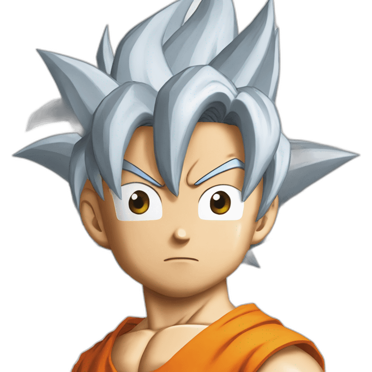 son goku dragon ball z emoji