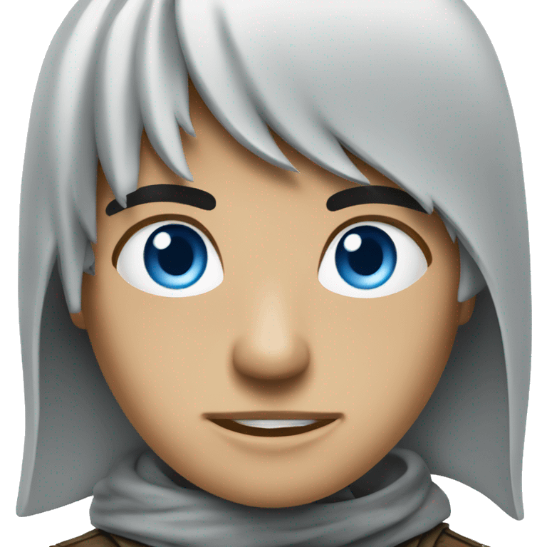 A blue eyed assassin  emoji