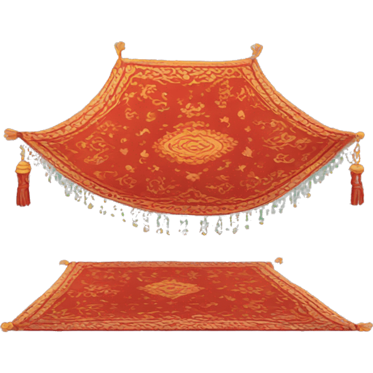 Flying carpet emoji