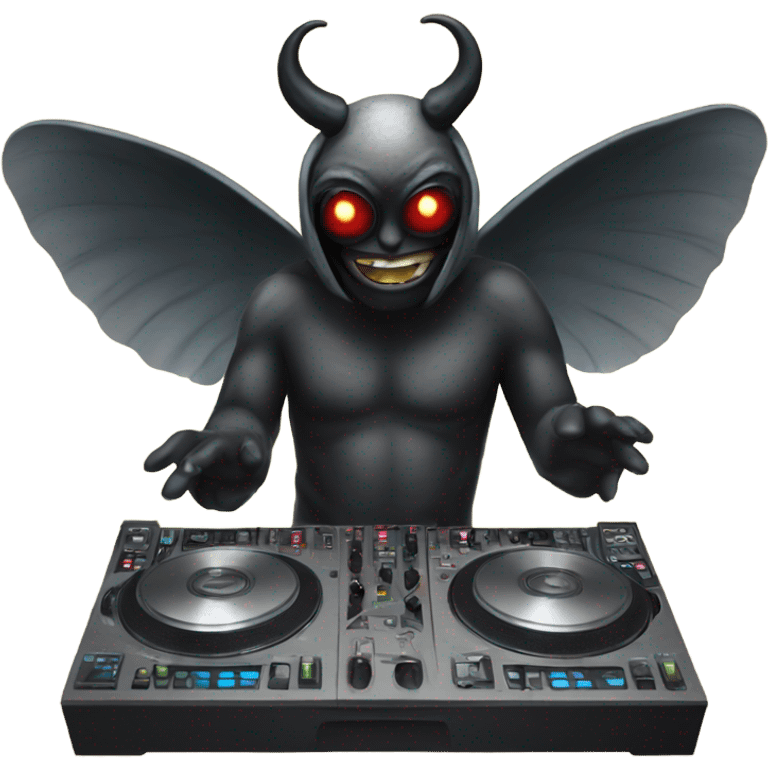 MOTHMAN djing emoji