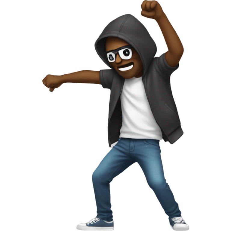 Dabbing emoji