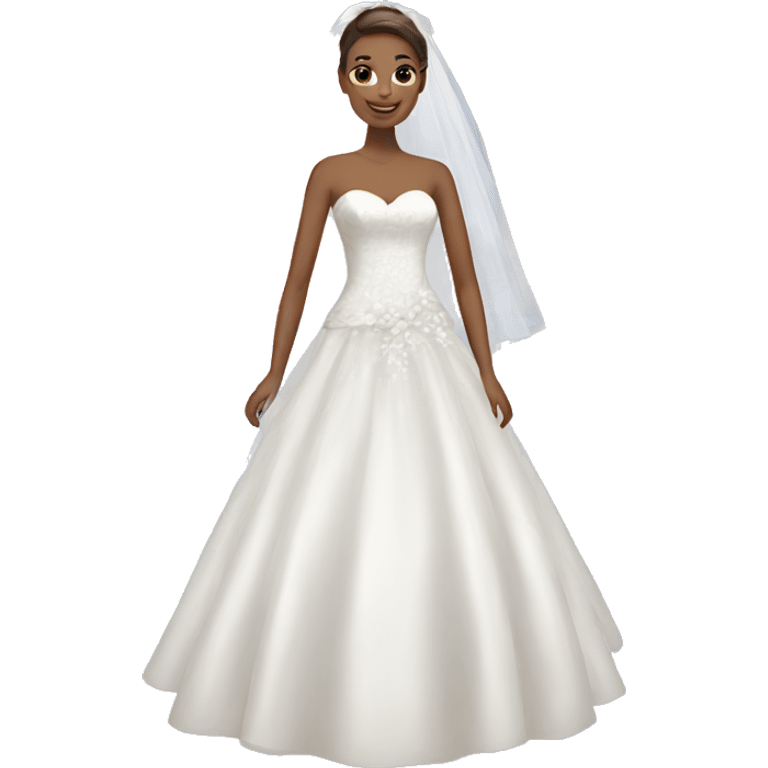 Bridal dress  emoji