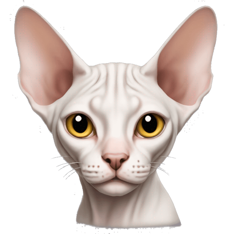 Sphynx cat emoji