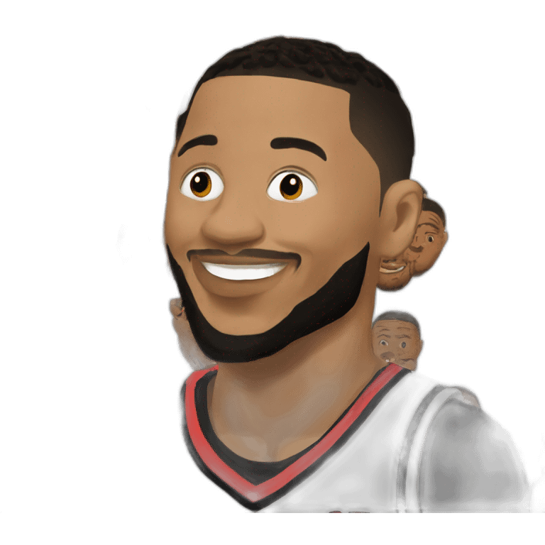 damian lillard left portland emoji