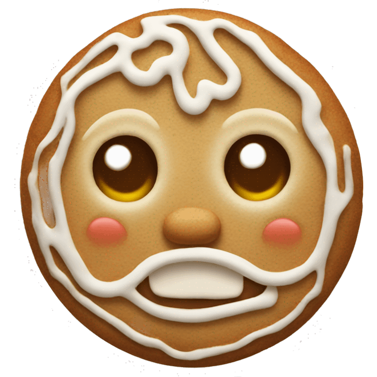 Gingerbread cookie  emoji