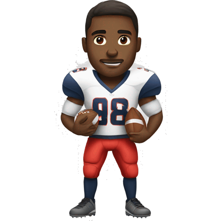 Football player strong emoji