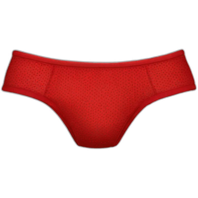 red underwear emoji