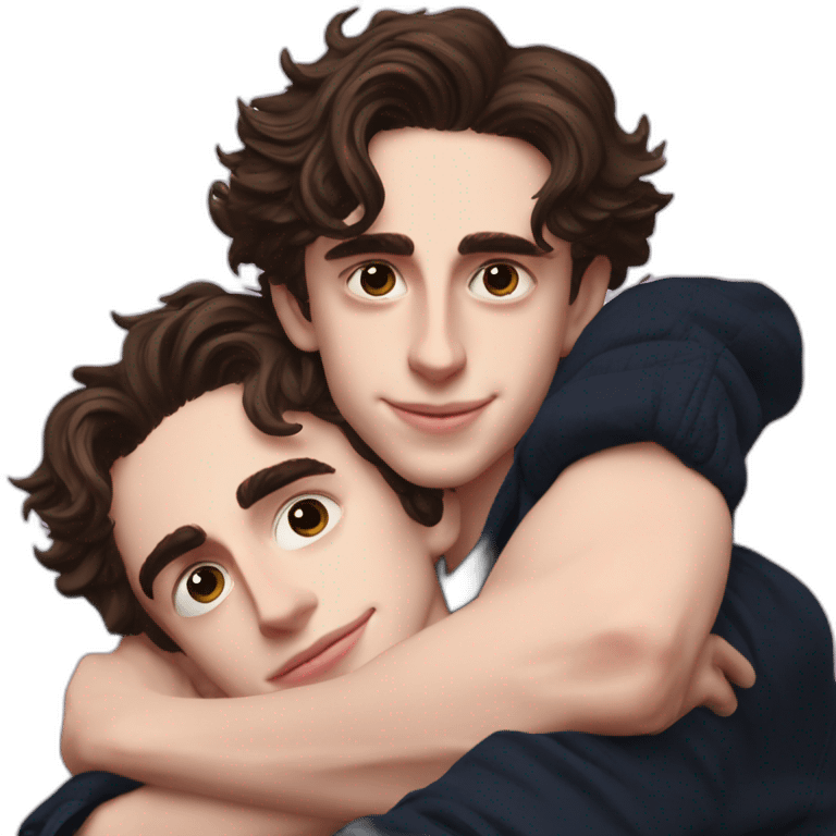 timothee chalamet holding me emoji