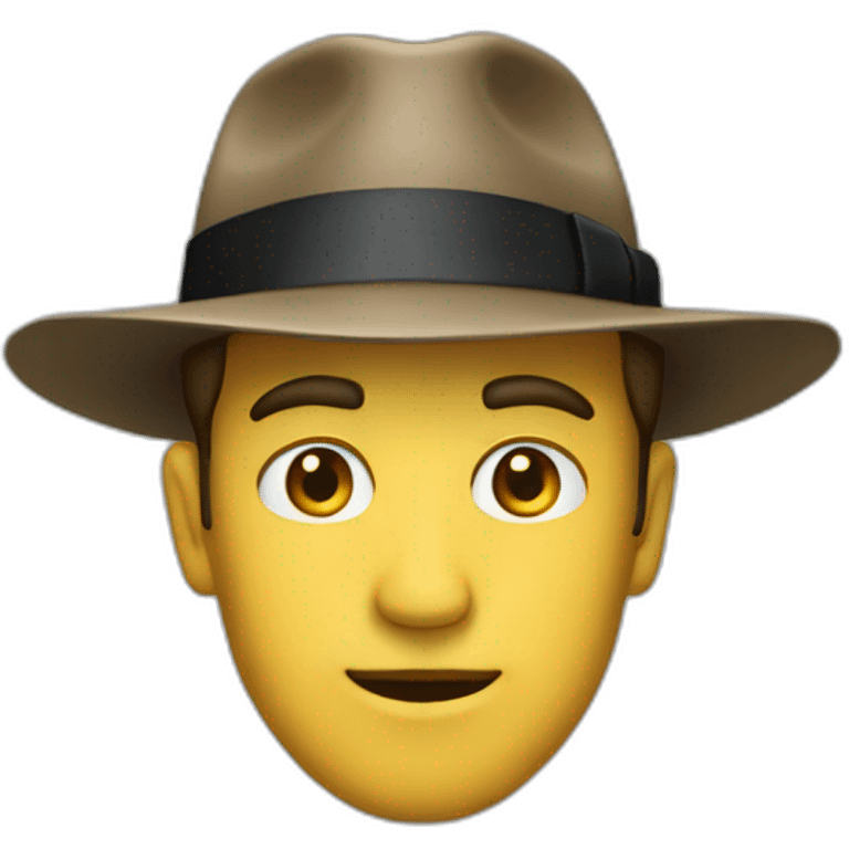 Trilby emoji