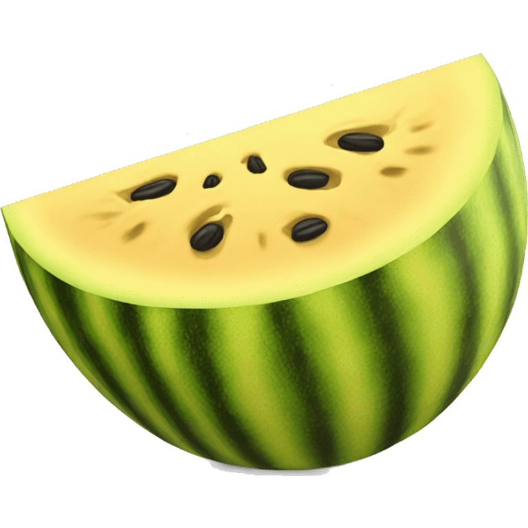 Yellow watermelon  emoji