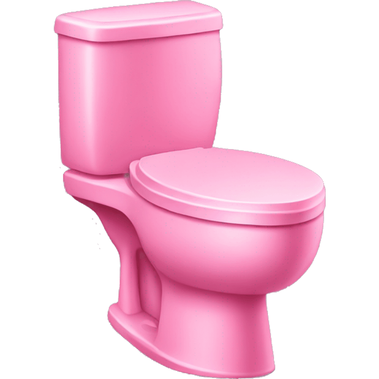 Pink toilet  emoji