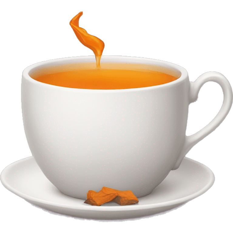 Saffron tea emoji