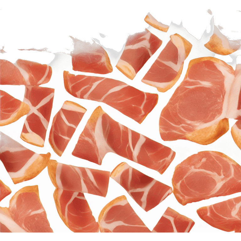 slice of prosciutto emoji