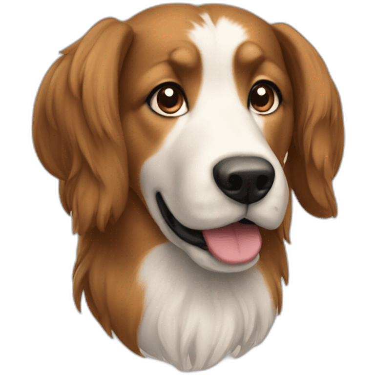 Chien lassie emoji