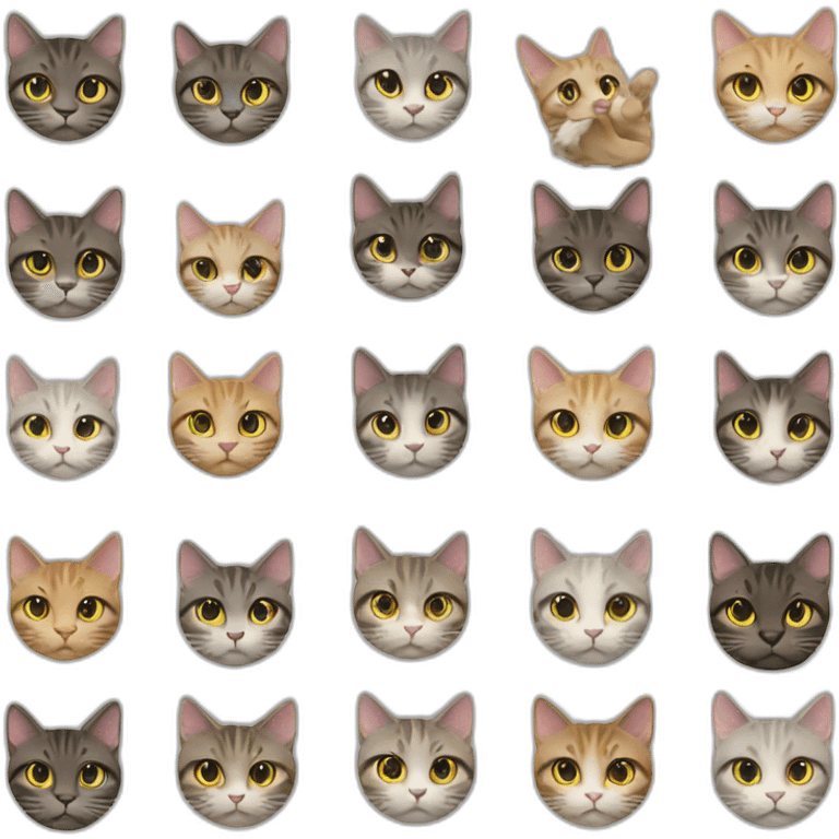 Katze europäisch kurzhaar emoji