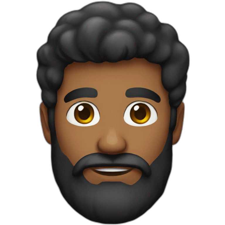 Black Beard  emoji