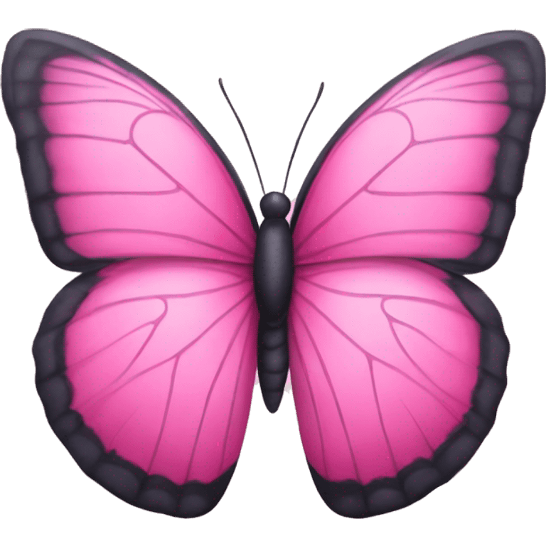 Pink butterfly  emoji