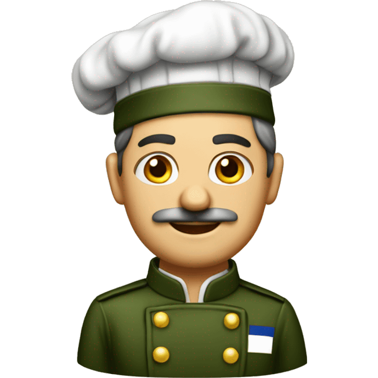 Italian chef militar emoji