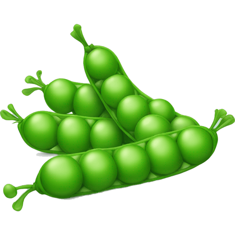 Green peas emoji