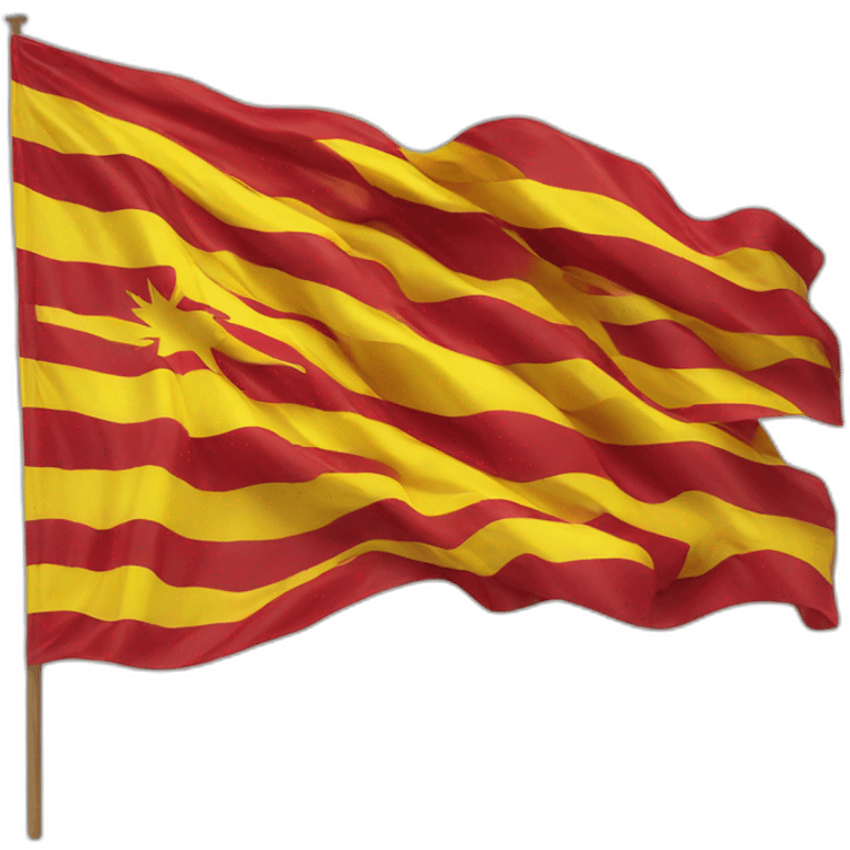 Flag catalan emoji